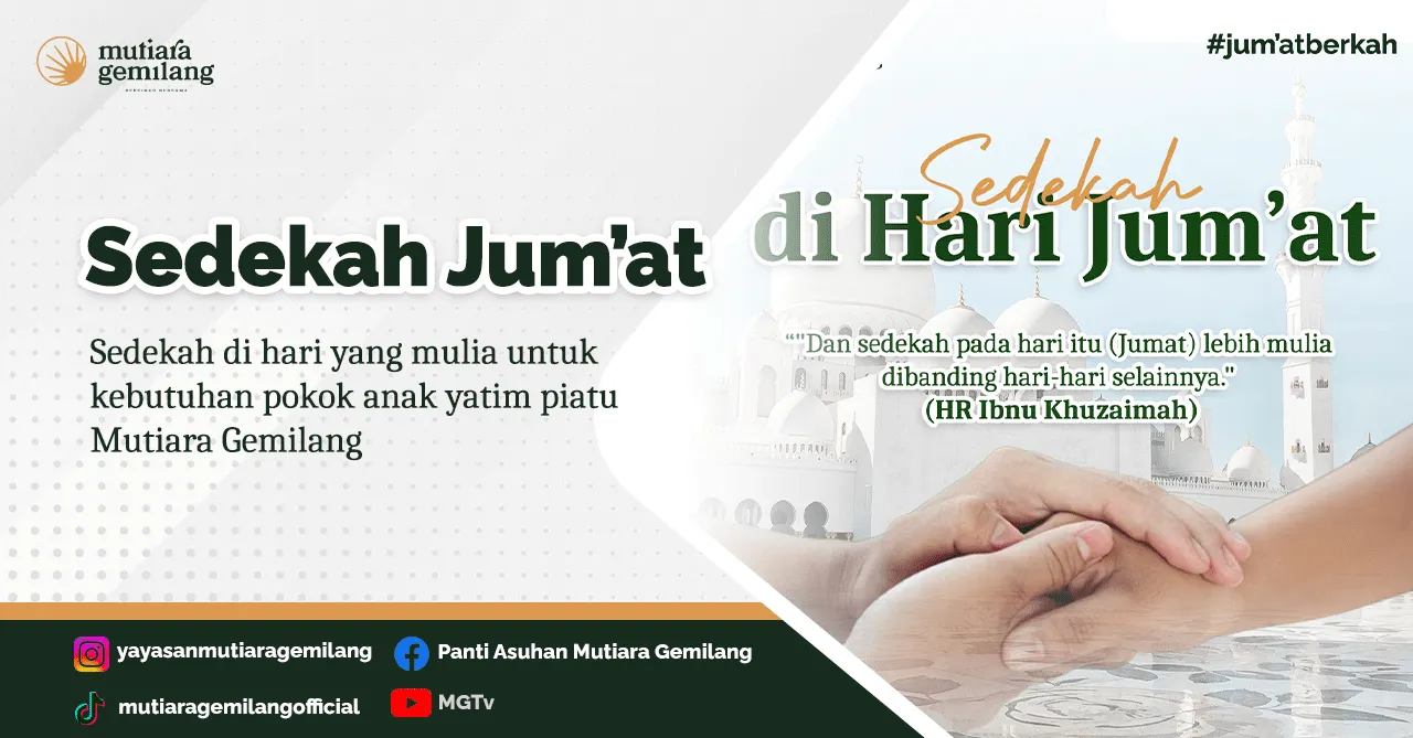 Sedekah Jum’at Berkah untuk Yatim dan Dhuafa
