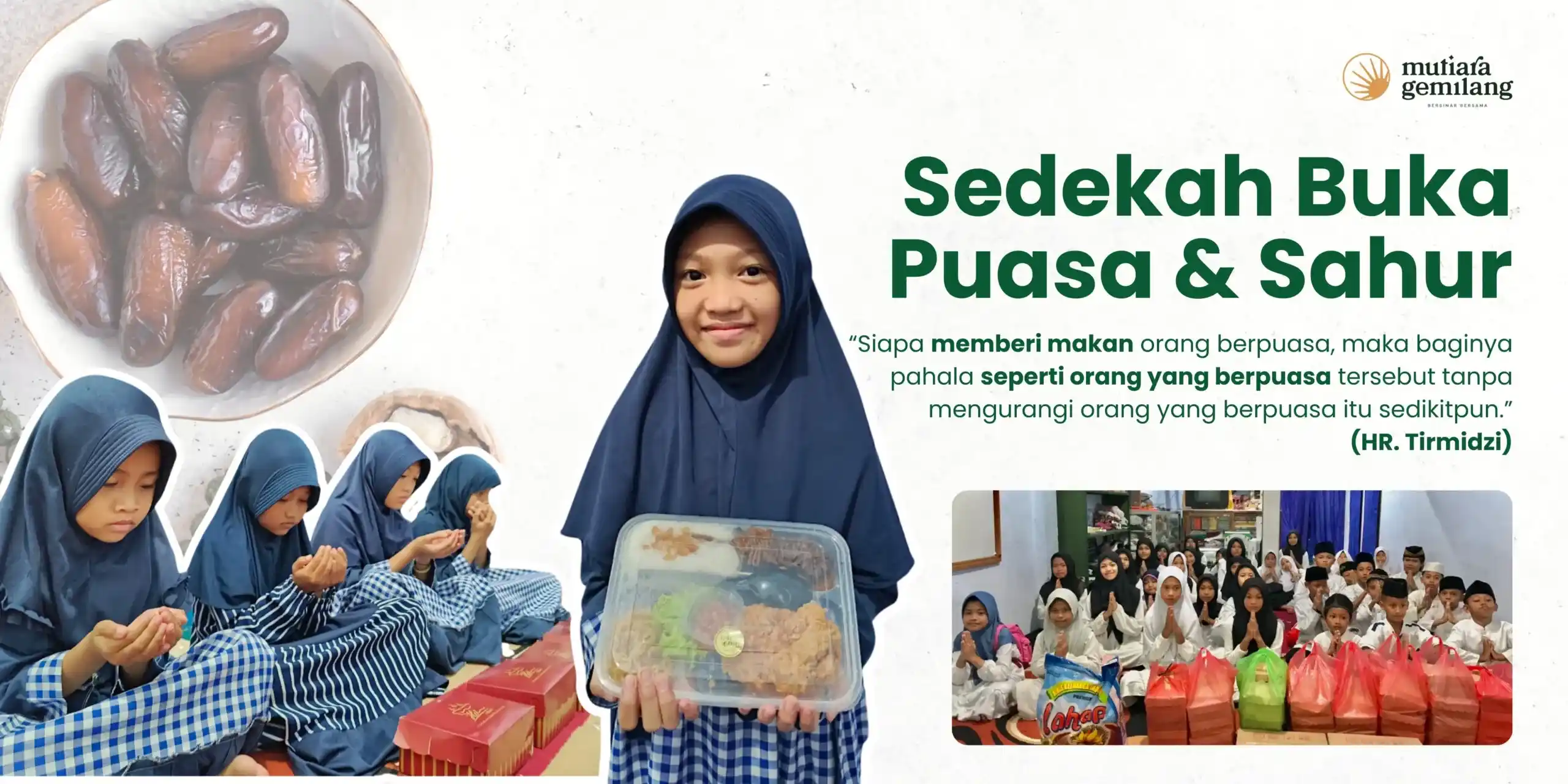 Sedekah Buka Puasa & Sahur Ramadhan